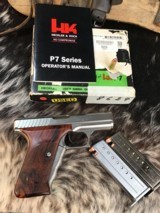 H&K P7 9mm Pistol W/Box , Hard Chrome Finish. Trades Welcome - 15 of 17