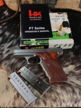 H&K P7 9mm Pistol W/Box , Hard Chrome Finish. Trades Welcome - 14 of 17