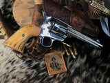 1898 Colt SAA 5 1/2”, .38-40, Nickel , Gifted from Wm F Cody (Buffalo Bill) to His Dr. W.W. Crook. Trades Welcome
