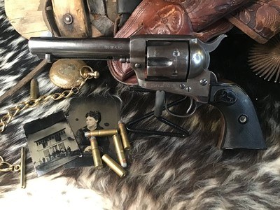 1902 Colt SAA 32/20 Cartridge, Colt Letter, Linked to Noted Outlaw. Trades Welcome