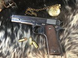 1914 Mfg. Colt 1911 Four Digit SN, Commercial Model, .45 ACP, Trades Welcome - 3 of 23