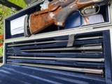 Krieghoff K-32 Four Barrel Set in Americase, Gino Cargnel Gold Engraved &Signed, Stunning. Trades Welcome - 4 of 9