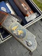 Krieghoff K-32 Four Barrel Set in Americase, Gino Cargnel Gold Engraved &Signed, Stunning. Trades Welcome - 1 of 9