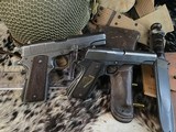 1944 WWII Survivors, Remington Rand 1911A1 Pistols, Consecutive Serial Numbers, Cased, Trades Welcome. - 17 of 25