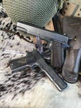1944 WWII Survivors, Remington Rand 1911A1 Pistols, Consecutive Serial Numbers, Cased, Trades Welcome. - 16 of 25