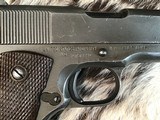 1944 WWII Survivors, Remington Rand 1911A1 Pistols, Consecutive Serial Numbers, Cased, Trades Welcome. - 5 of 25