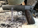 1944 WWII Survivors, Remington Rand 1911A1 Pistols, Consecutive Serial Numbers, Cased, Trades Welcome. - 11 of 25