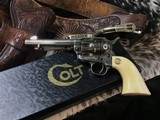 1956 First Year Colt SAA, 5.5”, Nickel & Ivory, .45 Colt, Unfired in Factory Box, Sweet.Trades Welcome - 19 of 25