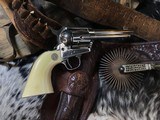 1956 First Year Colt SAA, 5.5”, Nickel & Ivory, .45 Colt, Unfired in Factory Box, Sweet.Trades Welcome - 22 of 25