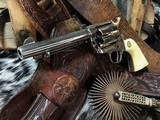 1956 First Year Colt SAA, 5.5”, Nickel & Ivory, .45 Colt, Unfired in Factory Box, Sweet.Trades Welcome - 2 of 25