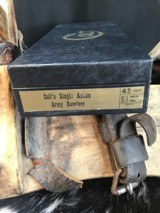 1956 First Year Colt SAA, 5.5”, Nickel & Ivory, .45 Colt, Unfired in Factory Box, Sweet.Trades Welcome - 3 of 25