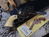 1956 First Year Colt SAA, 5.5”, Nickel & Ivory, .45 Colt, Unfired in Factory Box, Sweet.Trades Welcome - 11 of 25