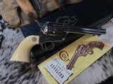 1956 First Year Colt SAA, 5.5”, Nickel & Ivory, .45 Colt, Unfired in Factory Box, Sweet.Trades Welcome - 13 of 25