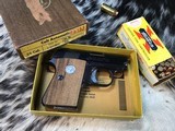 NOS 1973 Colt Automatic 25 Pistol, US Made 25 acp, Boxed With Paperwork, Gorgeous. Trades Welcome - 18 of 21