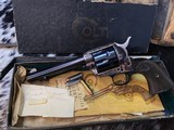 1956 Colt SAA First Year 2nd Gen, Unfired Since Factory, .38 Spl., Boxed & Beautiful. Trades Welcome - 3 of 23