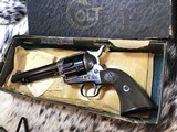 1956 Colt SAA First Year 2nd Gen, Unfired Since Factory, .38 Spl., Boxed & Beautiful. Trades Welcome - 22 of 23