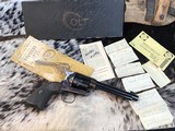 1956 Colt SAA First Year 2nd Gen, Unfired Since Factory, .38 Spl., Boxed & Beautiful. Trades Welcome - 14 of 23