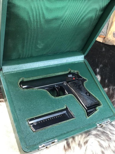 Cased Walther Manurhin PP, .22LR, Gorgeous Unfired Postwar Gem. Trades Welcome
