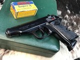 Cased Walther Manurhin PP, .22LR, Gorgeous Unfired Postwar Gem. Trades Welcome - 19 of 25