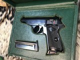 Cased Walther Manurhin PP, .22LR, Gorgeous Unfired Postwar Gem. Trades Welcome - 11 of 25
