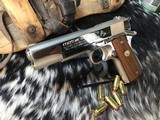 1978 Mfg. Colt Series 70 1911, Rare Factory Nickel Finish, Boxed, Trades Welcome - 10 of 25
