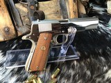 1978 Mfg. Colt Series 70 1911, Rare Factory Nickel Finish, Boxed, Trades Welcome - 17 of 25