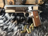 1978 Mfg. Colt Series 70 1911, Rare Factory Nickel Finish, Boxed, Trades Welcome - 24 of 25