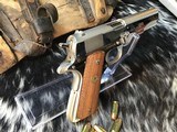 1978 Mfg. Colt Series 70 1911, Rare Factory Nickel Finish, Boxed, Trades Welcome - 23 of 25