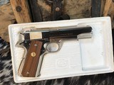 1978 Mfg. Colt Series 70 1911, Rare Factory Nickel Finish, Boxed, Trades Welcome - 3 of 25