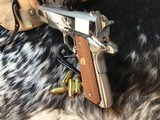 1978 Mfg. Colt Series 70 1911, Rare Factory Nickel Finish, Boxed, Trades Welcome - 12 of 25