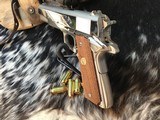 1978 Mfg. Colt Series 70 1911, Rare Factory Nickel Finish, Boxed, Trades Welcome - 25 of 25