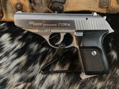 LNIB Sig Sauer P230 , Semi Auto W Decocker, .380 ACP, Stainless, Boxed, Trades Welcome. - Image 3 of 13