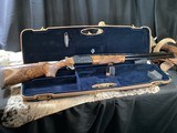 New & Unfired Krieghoff K80 Monarch Gold Engraved, 30”, 12 Ga. Signed by M.Gobbi Engraver. Trades Welcome - 9 of 25