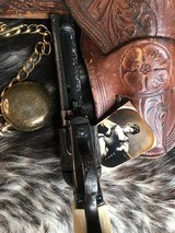 1907 Mfg. Colt SAA, 4 3/4”, 38-40 Winchester Cartridge, Engraved & Gorgeous. Trades Welcome - 10 of 25