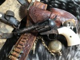 1907 Mfg. Colt SAA, 4 3/4”, 38-40 Winchester Cartridge, Engraved & Gorgeous. Trades Welcome - 9 of 25