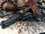 1907 Mfg. Colt SAA, 4 3/4”, 38-40 Winchester Cartridge, Engraved & Gorgeous. Trades Welcome - 16 of 25