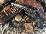 1907 Mfg. Colt SAA, 4 3/4”, 38-40 Winchester Cartridge, Engraved & Gorgeous. Trades Welcome - 22 of 25