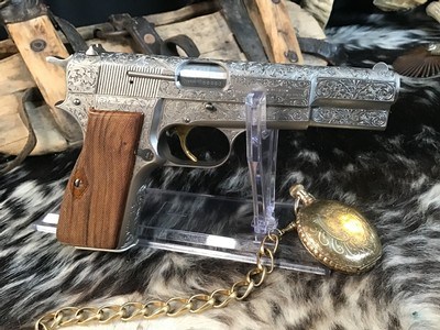 1981 Belgium Browning Renaissance Factory Engraved, Unfired & Gorgeous. Trades Welcome