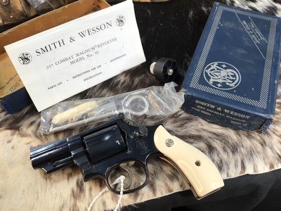 Smith & Wesson Model 19-5 Combat Magnum, 2.5”, Boxed .357 Magnum. Trades Welcome - Image 13 of 21