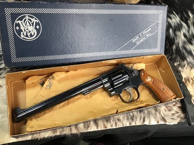 Smith & Wesson 14-4 K38 Target Masterpiece, 8 3/8”, Unfired in Box. Trades Welcome
