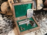 Remington-UMC 95 Derringer Type III, Master Hand Engraved & Cased, .41 Short Rimfire, Trades Welcome - 21 of 25