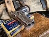 Remington-UMC 95 Derringer Type III, Master Hand Engraved & Cased, .41 Short Rimfire, Trades Welcome - 16 of 25