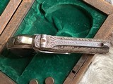 Remington-UMC 95 Derringer Type III, Master Hand Engraved & Cased, .41 Short Rimfire, Trades Welcome - 11 of 25