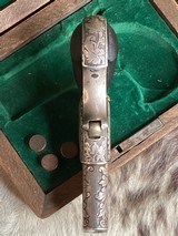 Remington-UMC 95 Derringer Type III, Master Hand Engraved & Cased, .41 Short Rimfire, Trades Welcome - 15 of 25