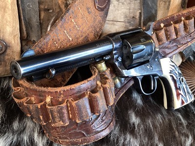 1950s Mfg.Great Western Arms SAA, .22LR. Full Size & Excellent Condition. Trades Welcome - Image 6 of 23
