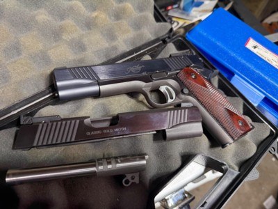 Kimber Gold 1911 45 ACP With Kimber 22 LR, Conversion Slide & Barrel. LNIB, Trades Welcome - Image 13 of 13
