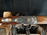 Angelo Bee Gold Engraved Perazzi Custom 12 Ga Shotgun, Signed, Cased, Trades Welcome - 5 of 25