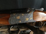 Angelo Bee Gold Engraved Perazzi Custom 12 Ga Shotgun, Signed, Cased, Trades Welcome - 3 of 25