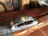 Angelo Bee Gold Engraved Perazzi Custom 12 Ga Shotgun, Signed, Cased, Trades Welcome - 10 of 25