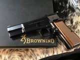 BROWNING HI POWER T SERIES TANGENT SIGHT 9MM, Unfired, Cased, Slotted, Trades Welcome - 19 of 21